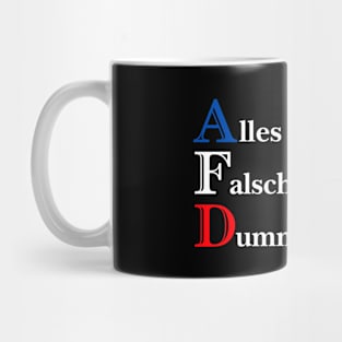 AFD Alles falsche Dummschwätzer Mug